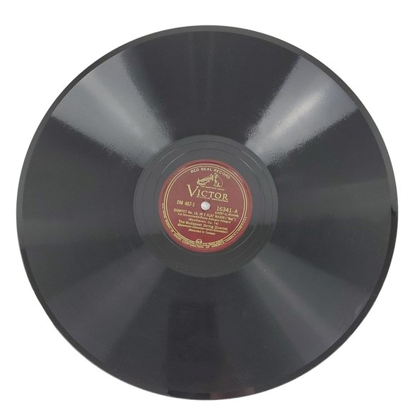 Beethoven “Quartet No. 10, in E Flat Major (Harp) (Op. 74)” Victor Set # M-467 - Picture 13 of 14